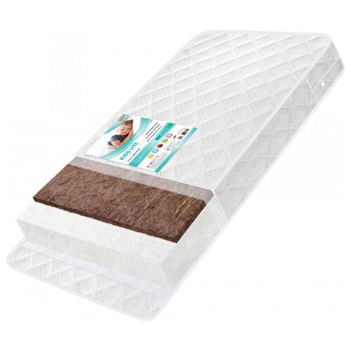 фото Матрас детский ортопедический boom baby kids lite, 70x140 см, белый