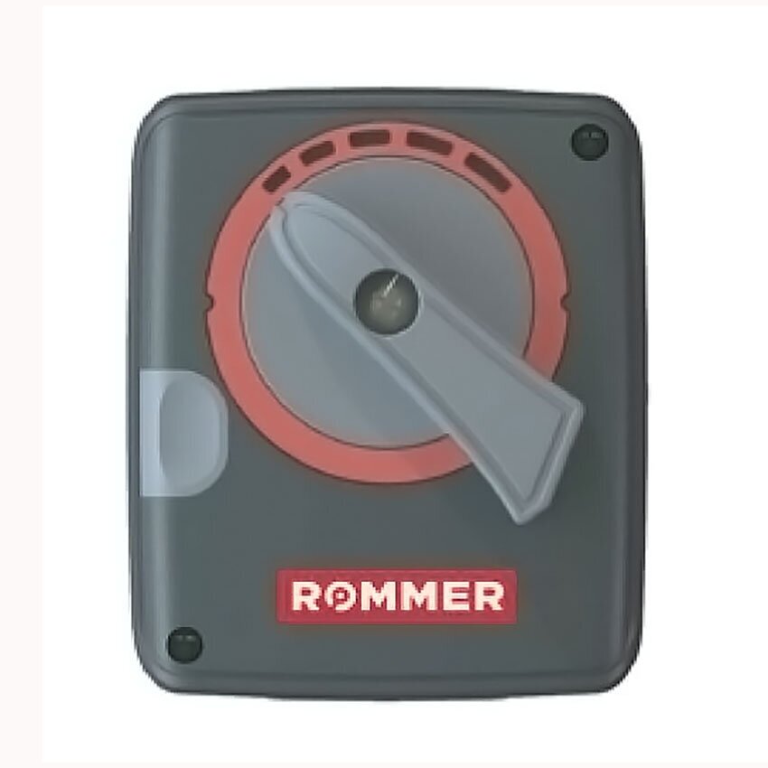 Сервопривод ROMMER 24V c регулировкой по сигналу 0-10V 60s 120s/90° (арт. RVM-0005-024001)