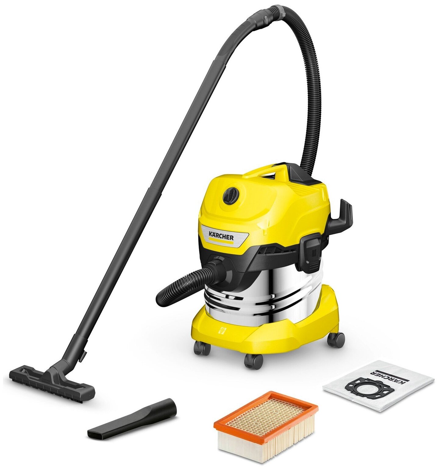 Пылесос Karcher WD 4 S V-20/5/22 сухая и влажная уборка