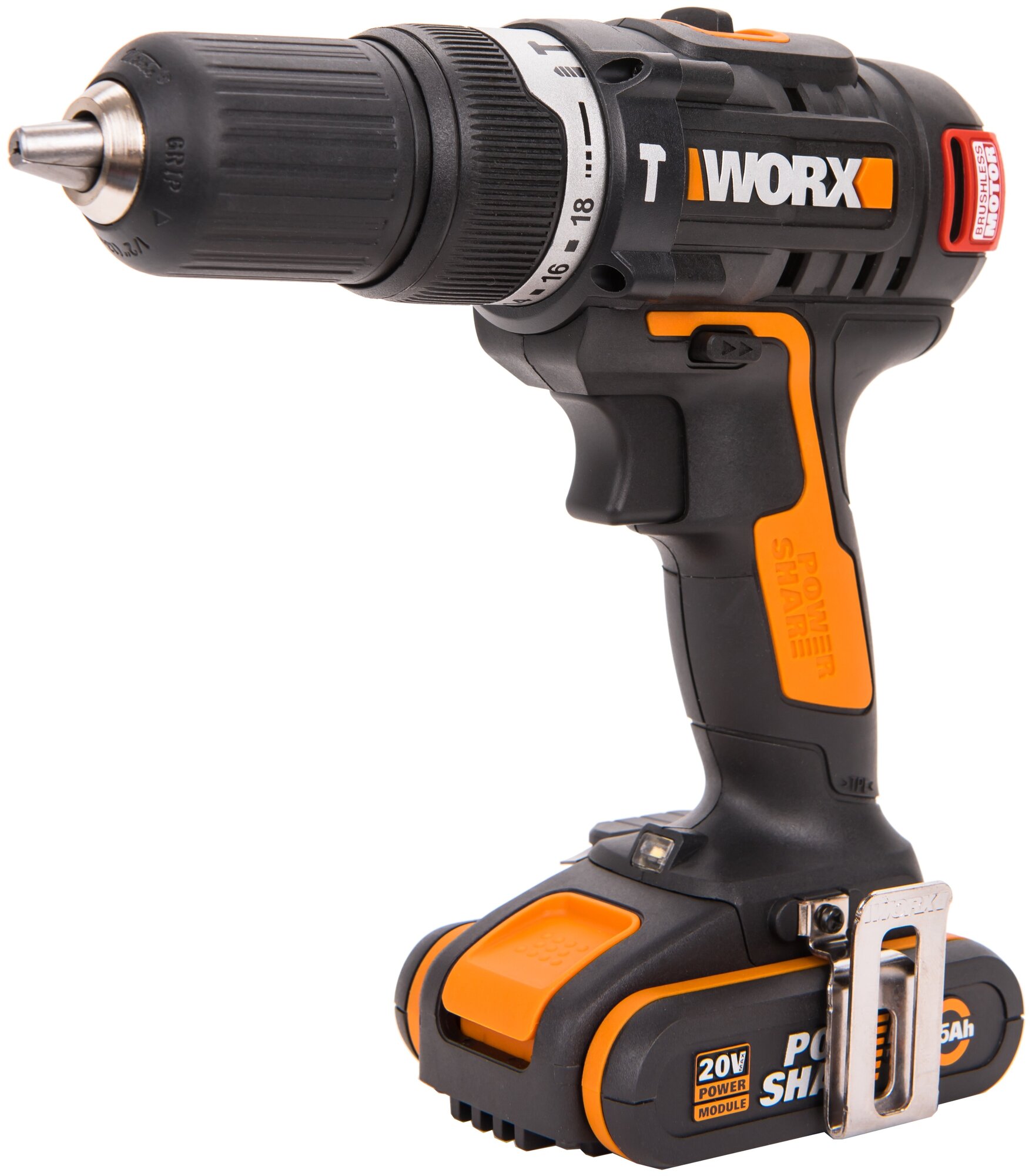 Дрель-шуруповерт ударная аккумуляторная WORX WX367