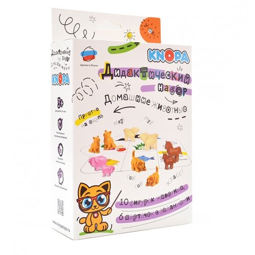 KNOPA Дидактический набор Домашние животные 87039 1566₽