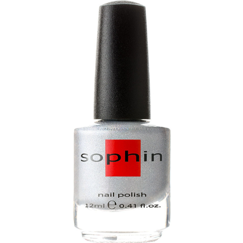 Sophin Prisma - Софин Призма Лак для ногтей №0206 (серебристый линейный голографик), 12 мл -