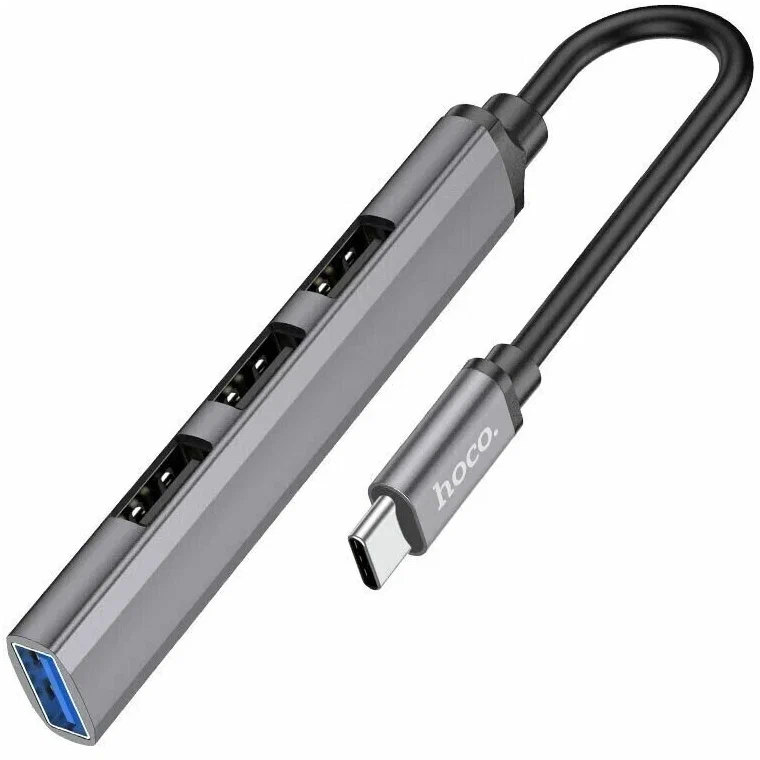 USB-концентратор Hoco HB26 разъемов: 4