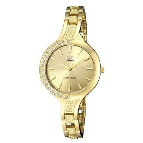 фото Наручные часы q&q, золотой