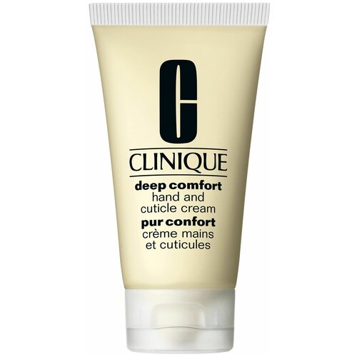 Clinique Крема для рук и кутикулы Deep Comfort, 75 мл крем для смягчения кутикулы cuticle cream 30 мл