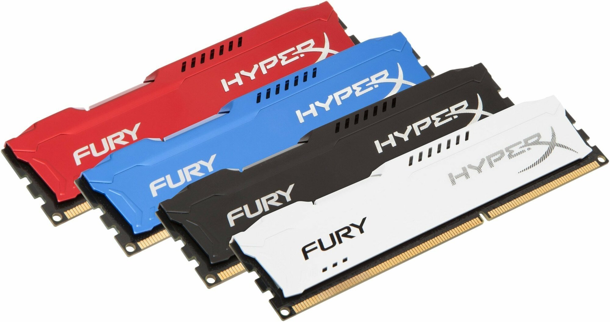 Модуль памяти KINGSTON HyperX FURY Blue Series DDR3 - 2x 4Гб 1600, DIMM, Ret - фото №7
