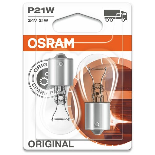 Лампа P21w 24v 21w Original Ba15s, Блистер 2 Шт. Osram^7511-02b Osram арт. 7511-02B