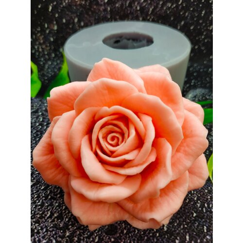 Силиконовая форма для творчества, мыловарения, роза лавиния 3D силиконовая форма свинка маленькая форма для мыловарения