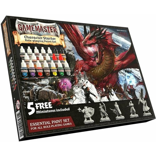 Набор красок Army Painter Gamemaster: Character Paint Set набор модельных пинцетов army painter tweezers set