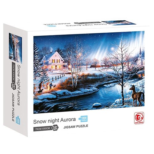 Пазл Fun Top Снежная ночь 1000 деталей