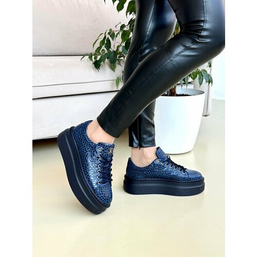 фото Кроссовки john richardo, полнота 6, размер 38, синий