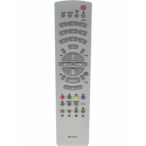 Пульт Huayu RC-7+DVD для TV+DVD Rolsen пульт к rolsen lc02 ar022a tv dvd