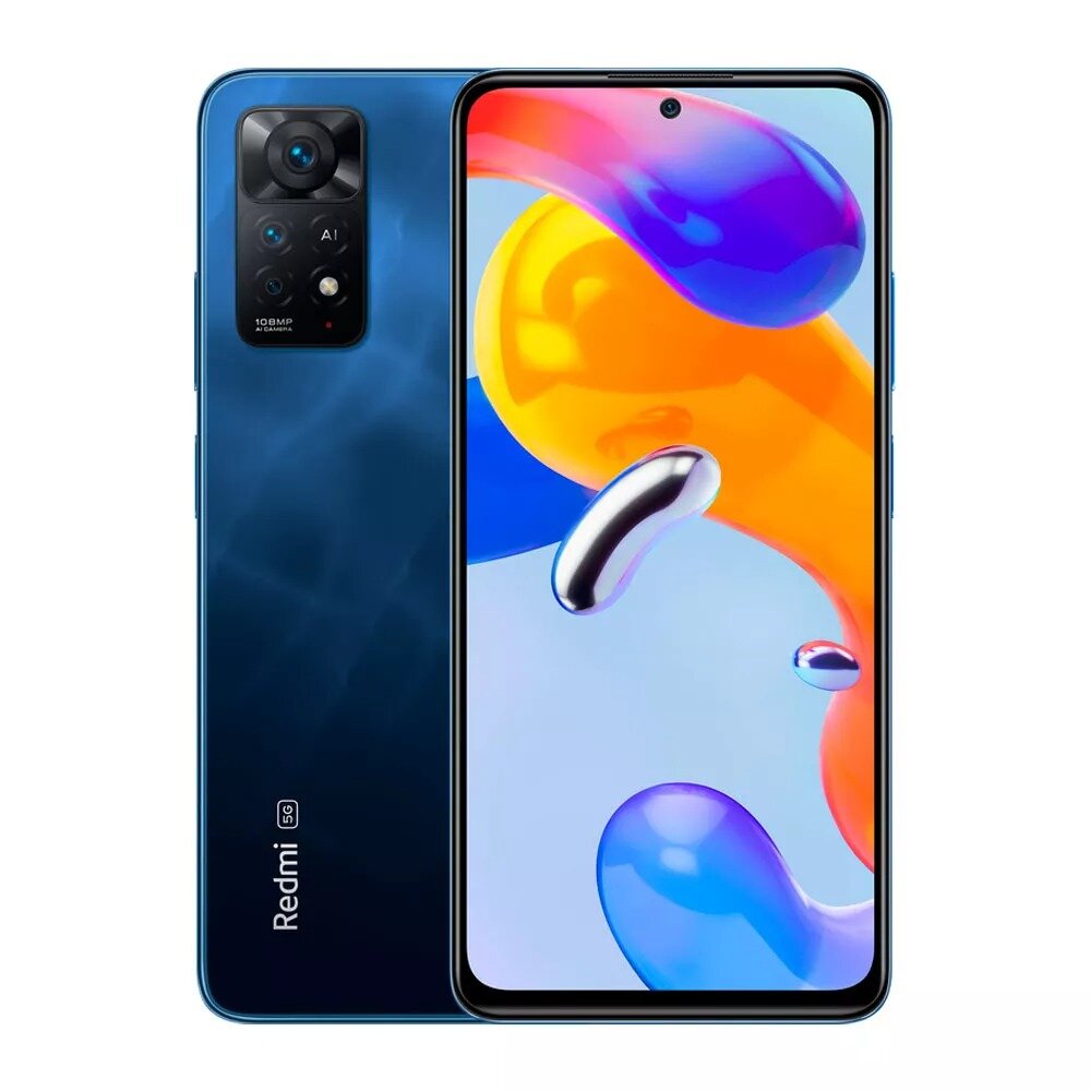 Смартфон Xiaomi Redmi Note 11 Pro 5G 6/128Gb Global, Атлантический Синий (Global Version)