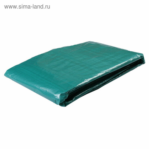 Тент защитный, 8 × 6 м, плотность 120 г/м², УФ, люверсы шаг 1 м, зелёный тент серия camping 4 x 6 м цвет зелёный