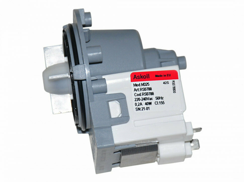 Насос стиральной машины (ASKOLL М325 XP 220-240V 40W) C00144997