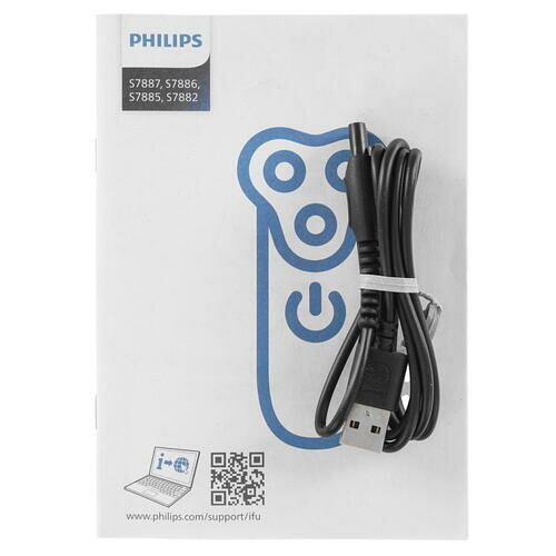Электробритва Philips S7886/35 series 7000, ink black - фотография № 12