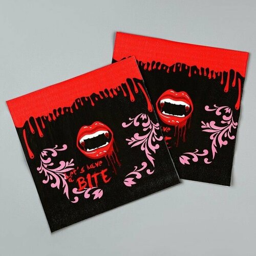 Салфетки бумажные 20 шт 32х35 см Хеллоуин 509₽