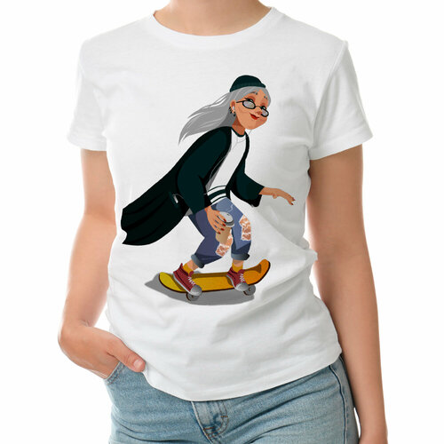 фото Футболка roly, размер s, белый