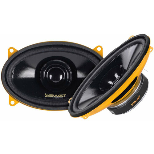Колонки автомобильные Swat Horn SP-H46v2 без решетки 220Вт 91дБ 4Ом 10x15см 4x6дюйм ком2кол широкополосные однополосные 277600₽