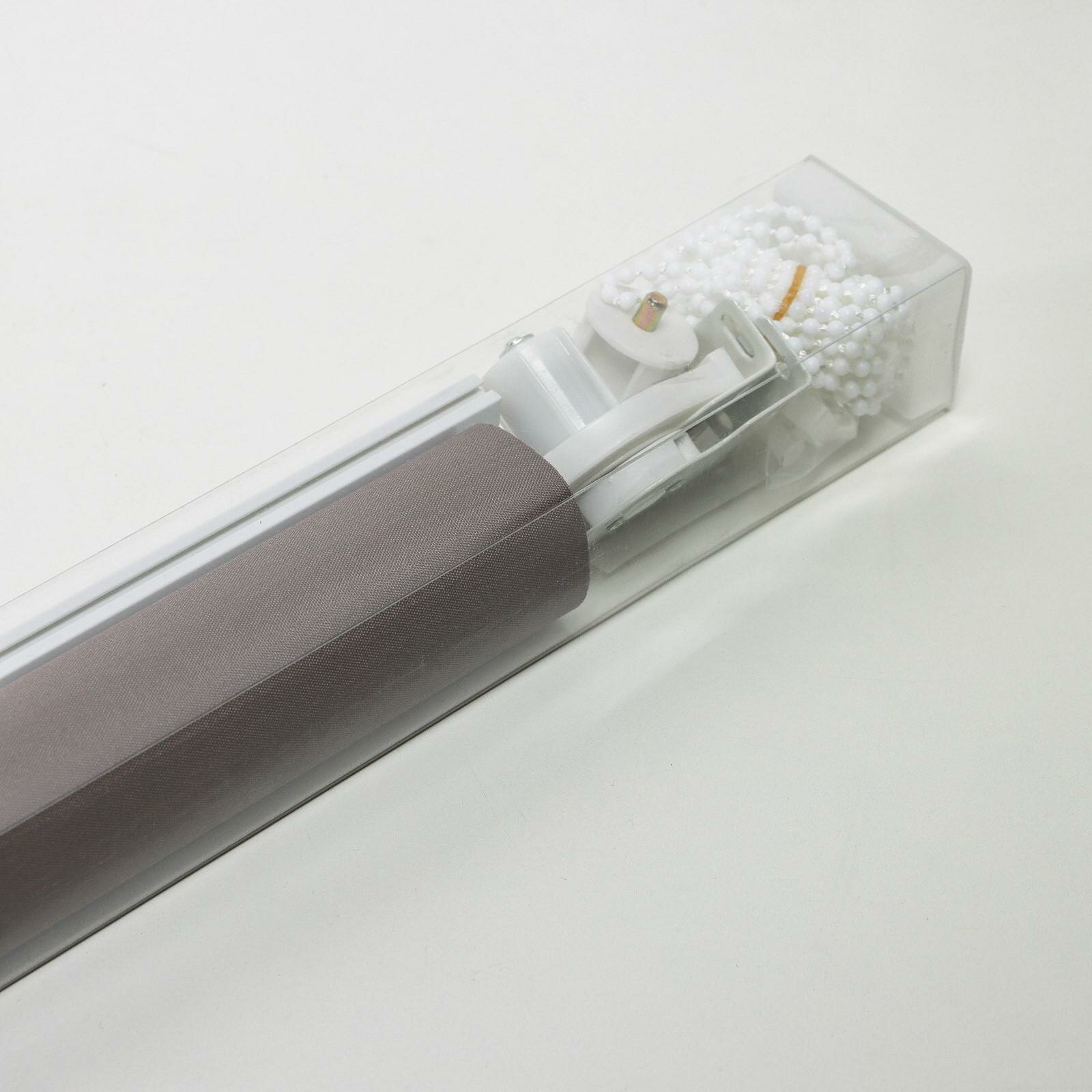 Штора рулонная «Нюд», 60×250 см, цвет шоколад - фотография № 10