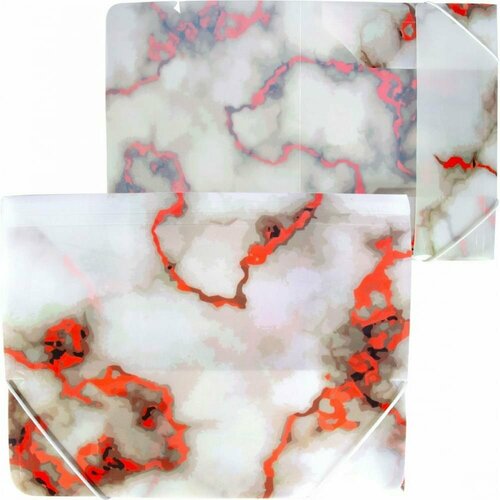 Папка Sahand Мрамор на резинке A4 глянец 09715MA