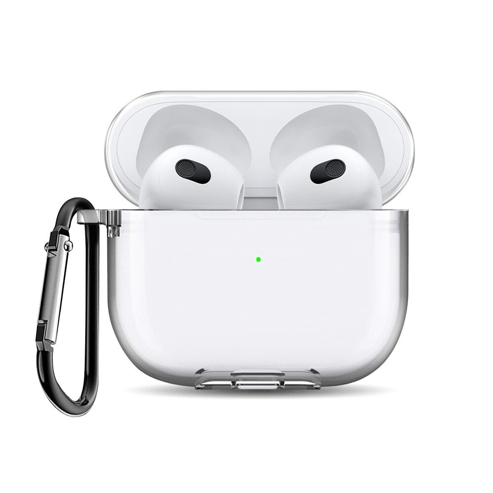 Чехол Gurdini для наушников Apple AirPods 3 Прозрачный