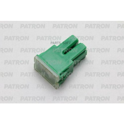 PATRON PFS110 Предохранитель блистер 1шт PFB Fuse (PAL293) 40A зеленый 30x15.5x12.5mm предохранитель 40a зеленый[midi] bosch 1987531017