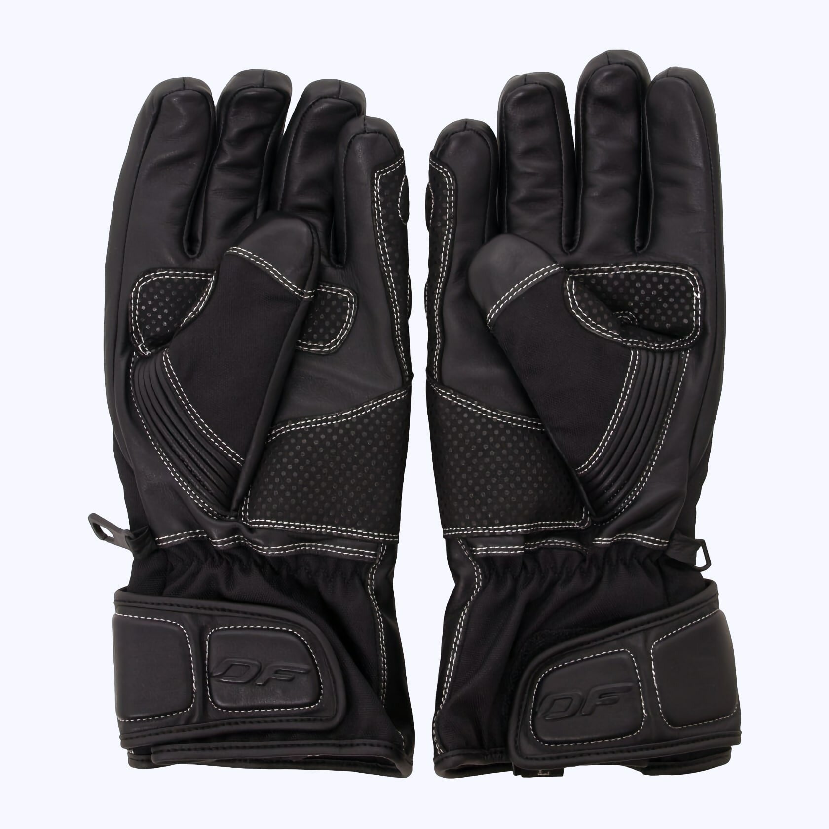 Перчатки снегоходные DRAGONFLY Snowmobile Sport Black — фото 4