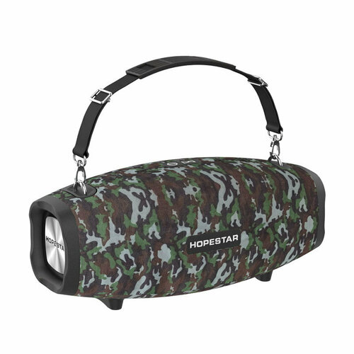 Портативная беспроводная Bluetooth колонка HOPESTAR H41 10 Вт блютуз колонка камуфляж 290000₽