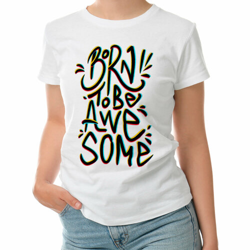 фото Футболка roly, размер s, белый