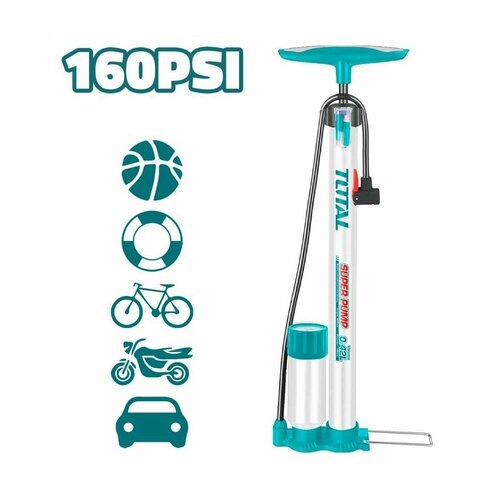 Насос ручной автомобильный 500 мм TOTAL велонасос 1750₽