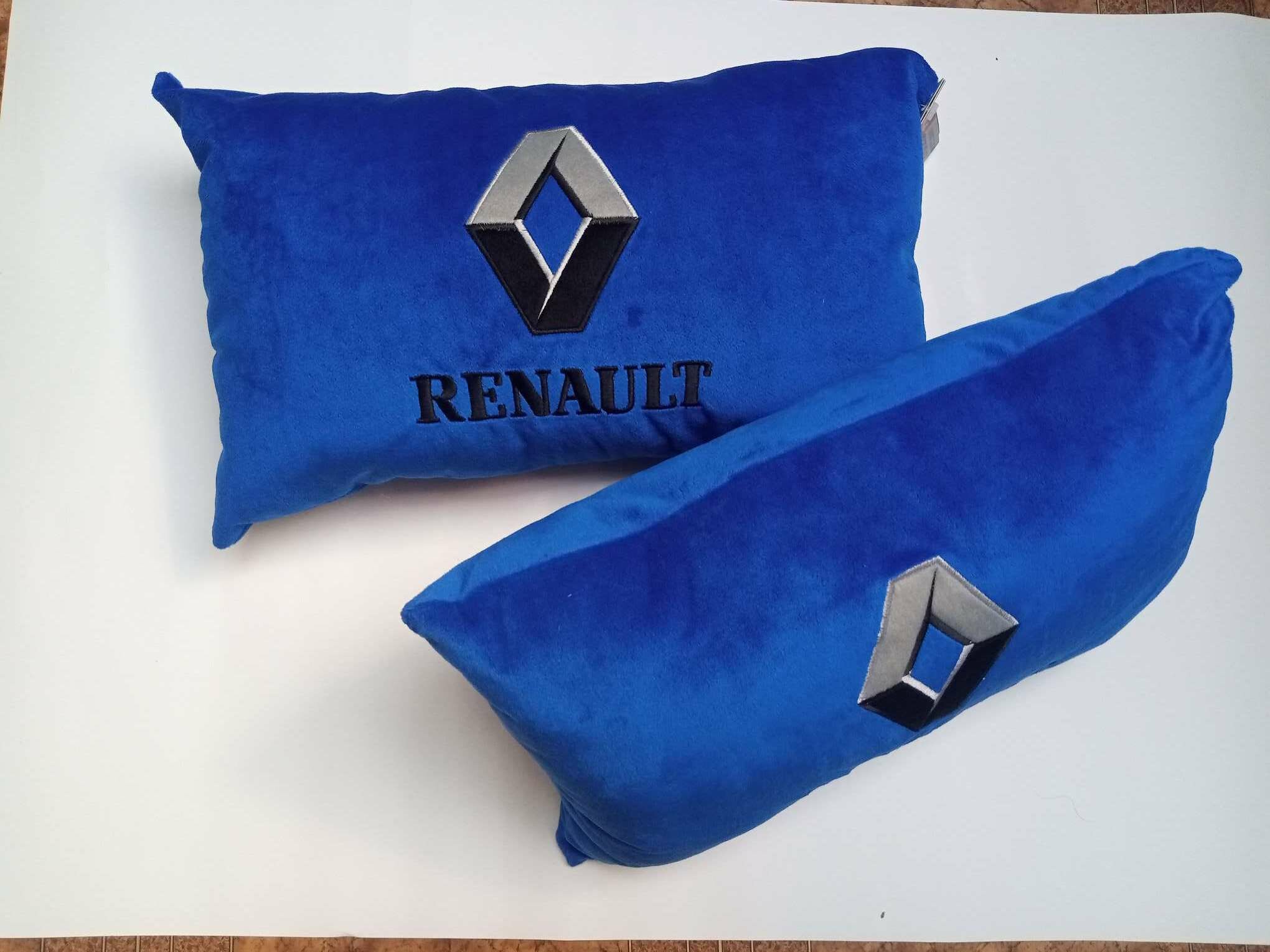 Подушка автомобильная, велюр, 2 шт, для сидения и спины, мягкая поддержка, 25x40 см