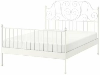 Спинки кровати , Белый 160 см IKEA LEIRVIK 704.243.74