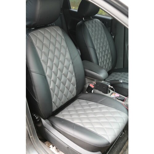 Чехлы для сидений Лада Ларгус 5 мест / Lada Largus, годы выпуска с 2012 по 2021.