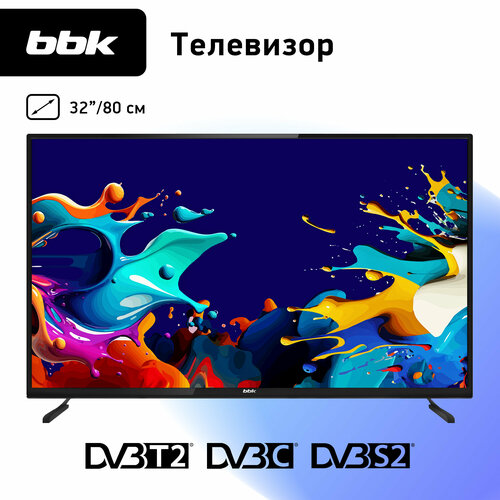 Телевизор LED 32" BBK 32LEM-1080/TS2C черный . — купить в интернет ...