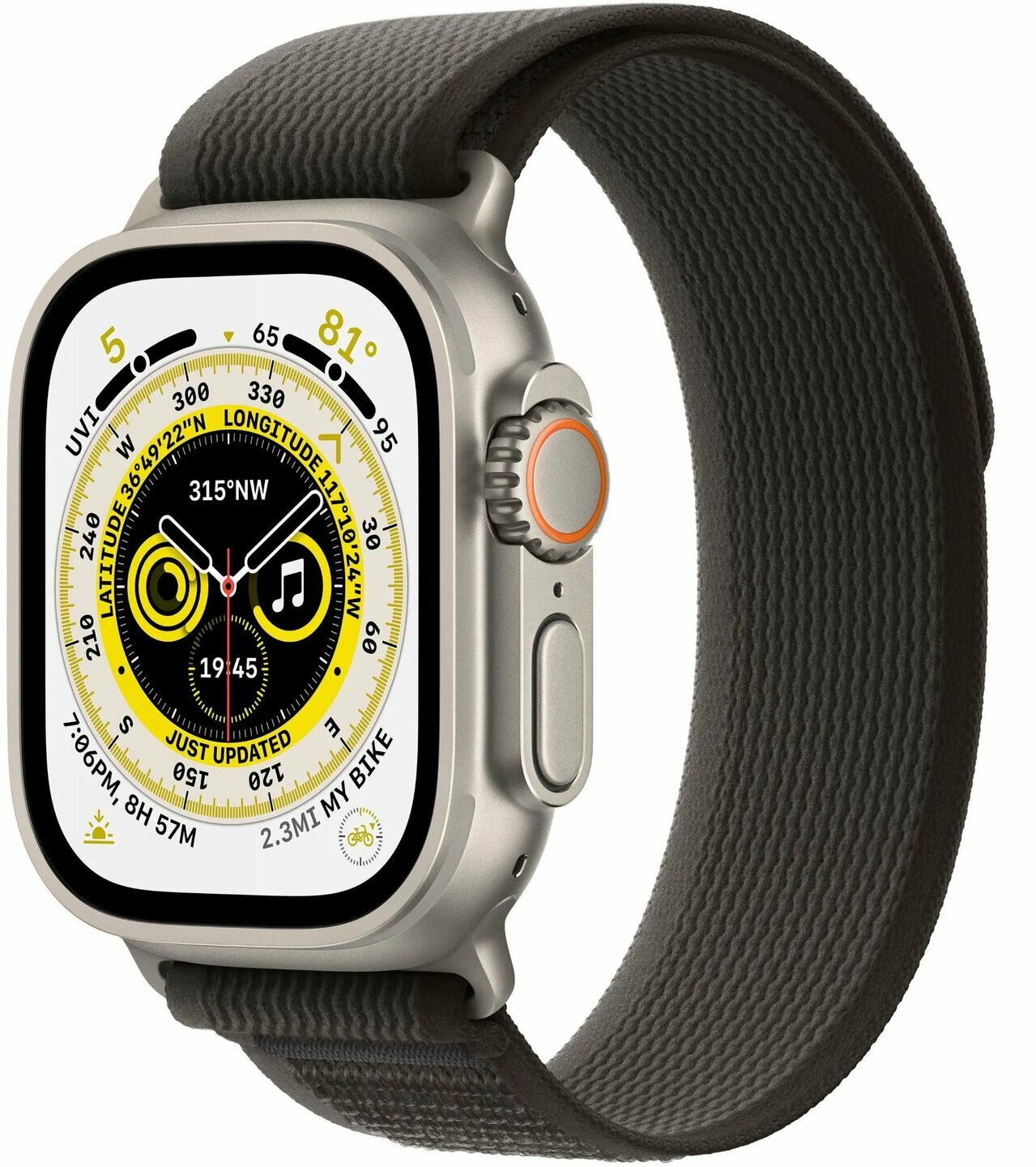 Часы Apple watch Ultra Black/Grey (S/M)