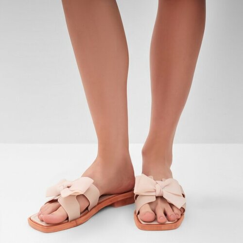 фото Тапочки lovelife, размер 40-41, молочный