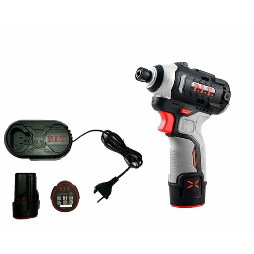 Винтоверт IMPACT аккум бесщёточный PIT PSD12K-120A2 12В 120Нм 3 ск HEX 14 2 акб ЗУ 9900₽