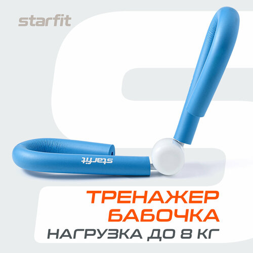 Тренажер-эспандер Starfit Бабочка ES-501 на сжатие синий 669₽