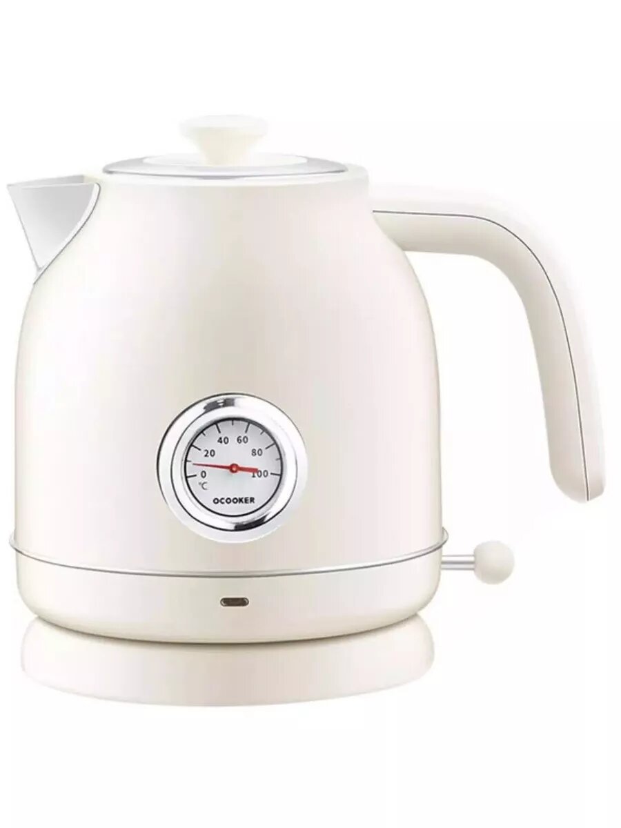 Чайник Qcooker Retro Electric Kettle QS-1701 White
