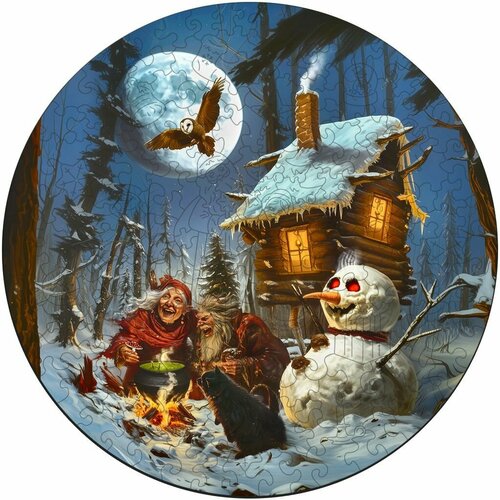 Деревянный пазл BoberBox 