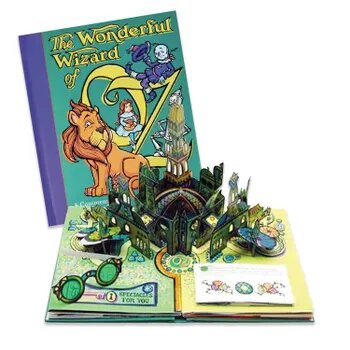 The Wonderful Wizard of Oz: Pop-Up book - Удивительный Волшебник Из Страны Оз. Книга-панорама