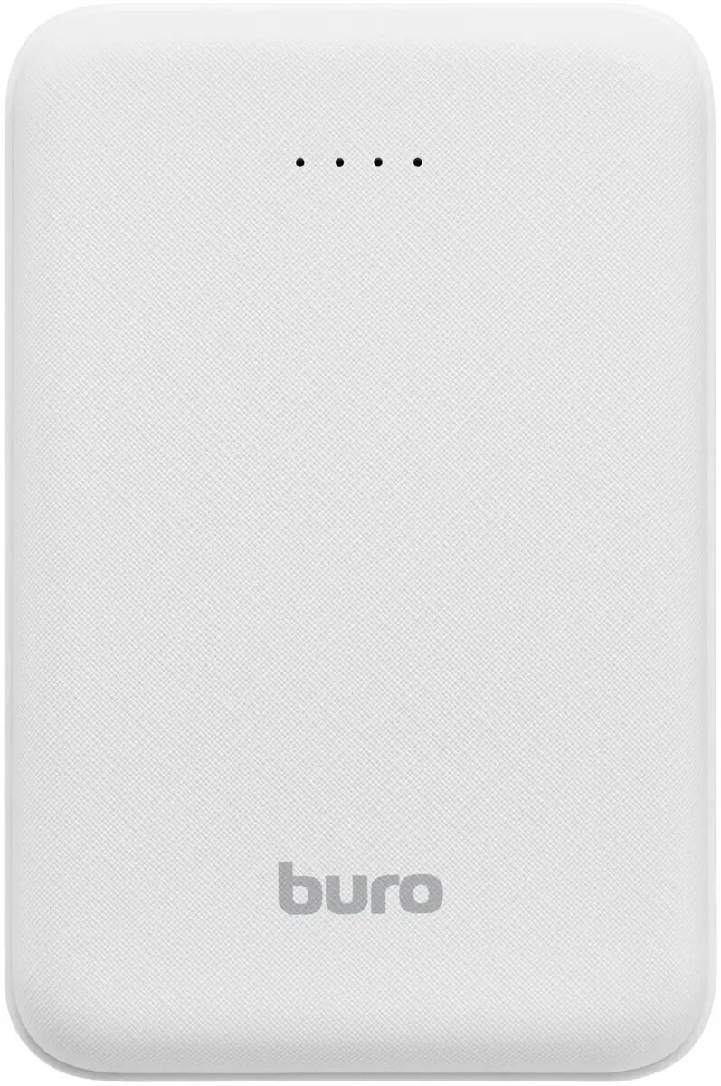 Внешний аккумулятор (Power Bank) Buro T4-10000, 10000мAч, белый [t4-10000-wt]