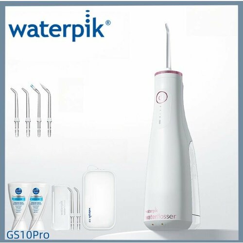 Waterpik GS10Pro Портативный ирригатор , розовое золото