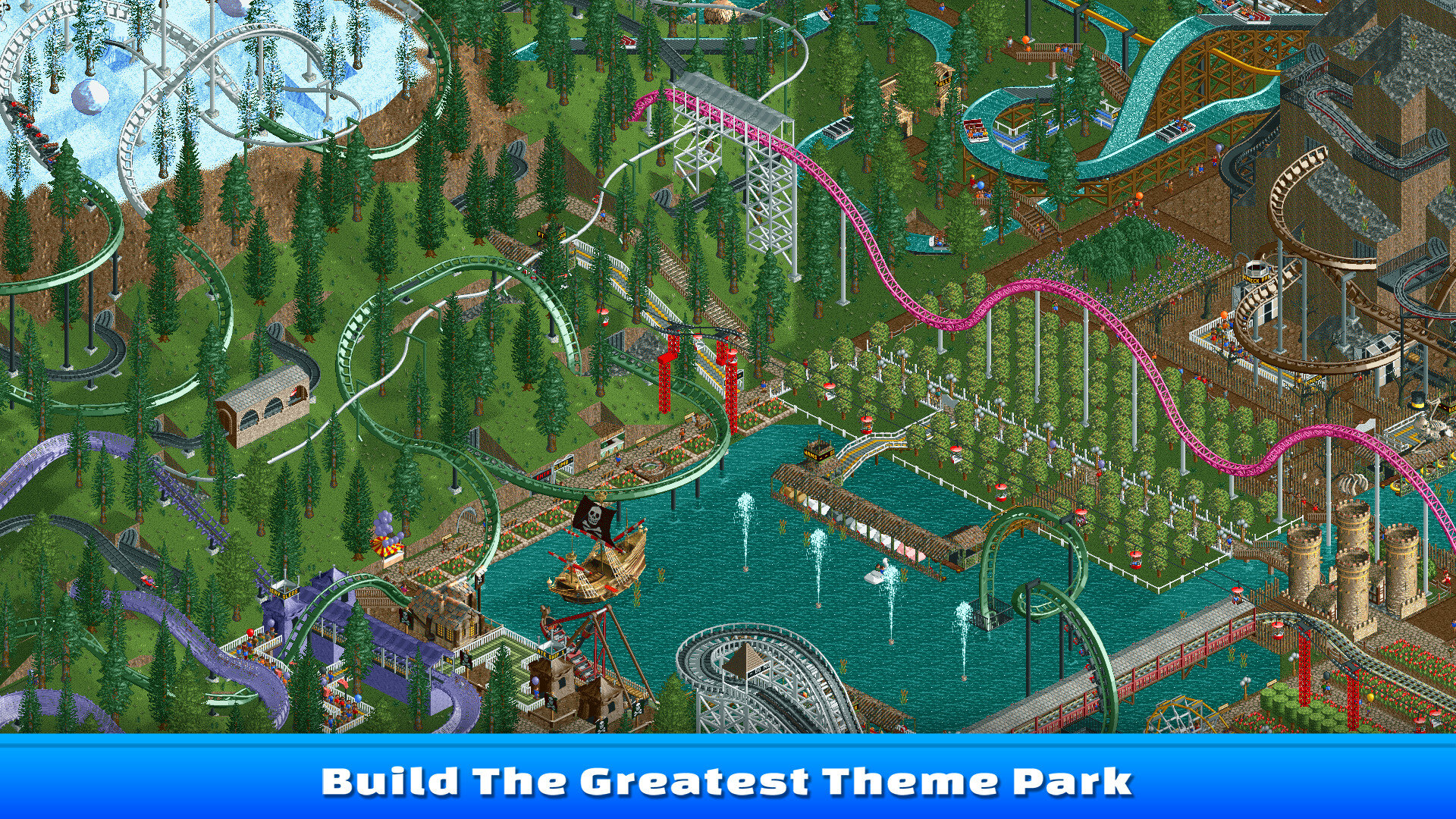 RollerCoaster Tycoon Classic (Steam; PC; Регион активации РФ, СНГ) - фото 1...