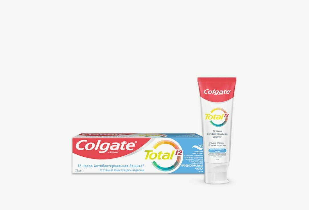 Зубная паста COLGATE Total 12 Профессиональная чистка 75 мл