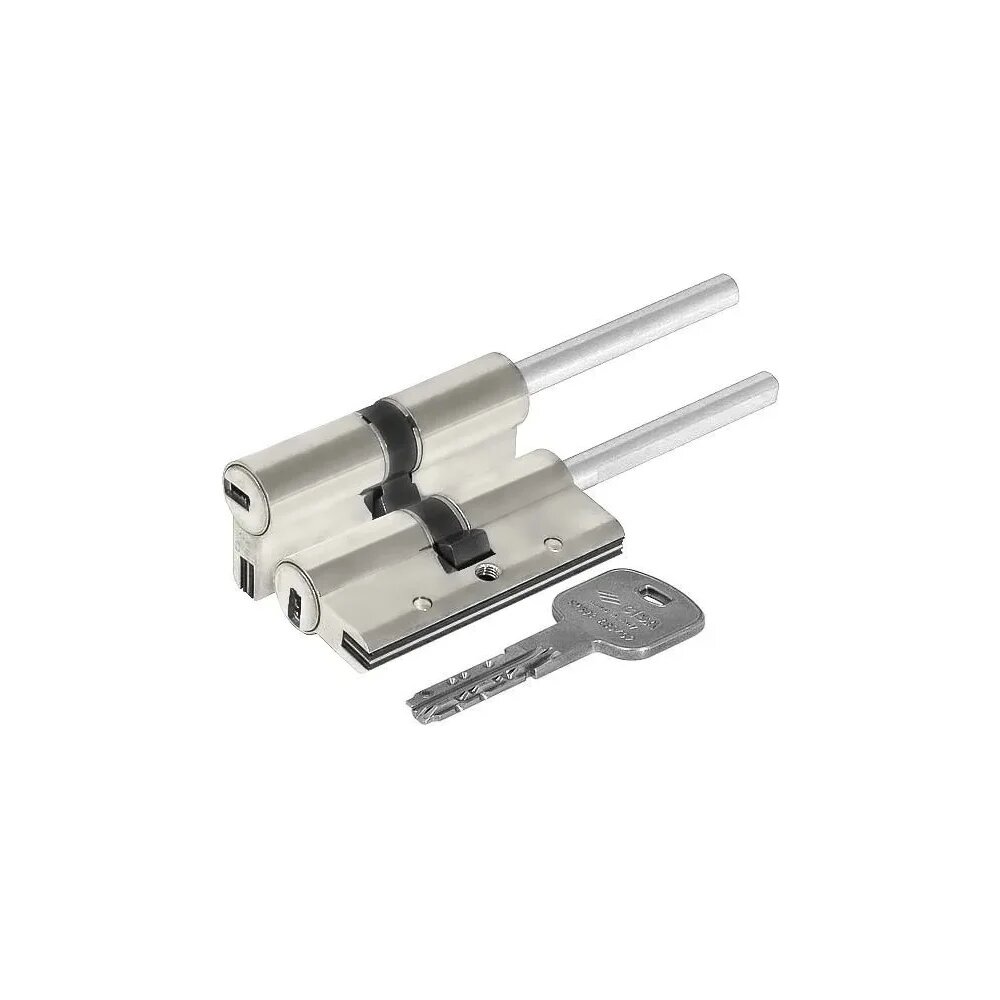 CISA Цилиндр Astral S 80 мм 50x30 ключ-шток никель 5 ключей 1.0A3S7.90.0.12. CL. C5