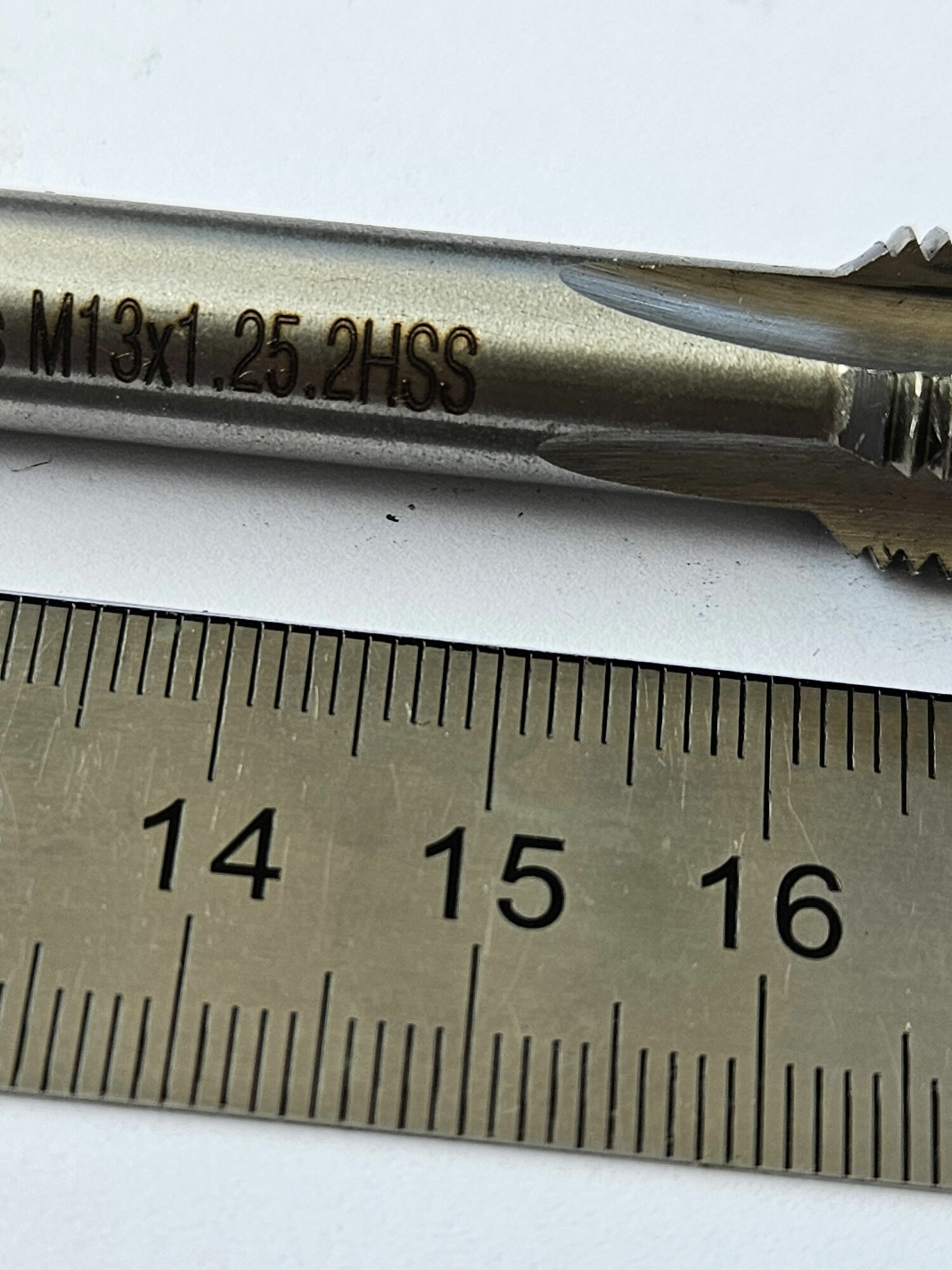 Метчик м/р М13х1,25 — фото 1