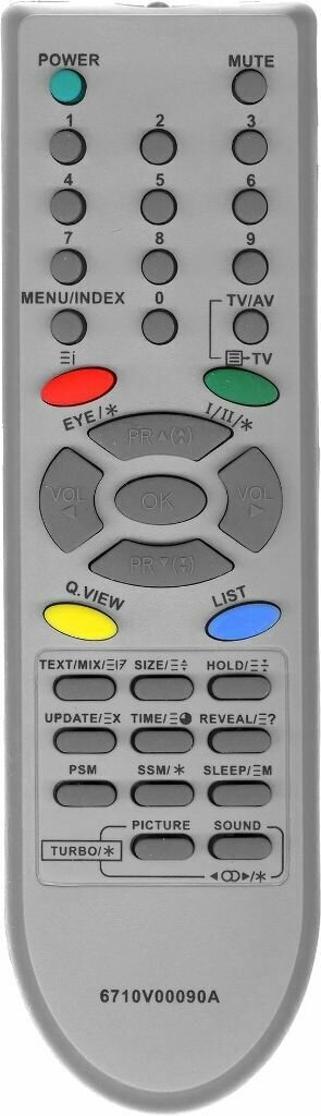 Пульт для LG 6710V00090B для телевизора LCD