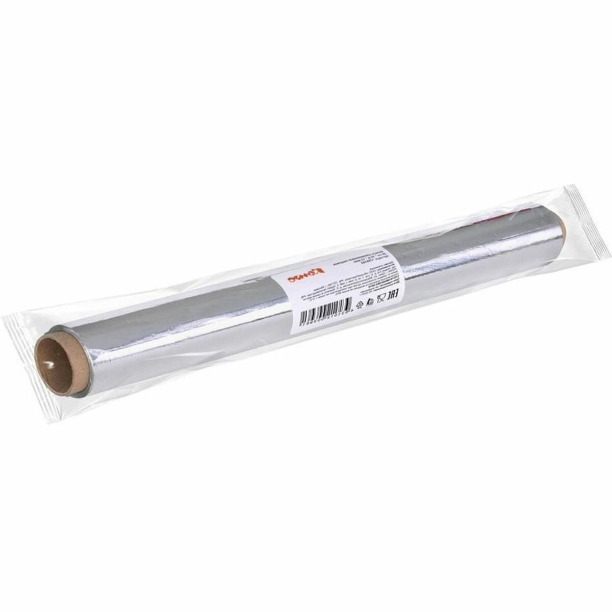 Фольга пищевая алюминиевая Комус, 29см х 10м, 13мкм (1795193)